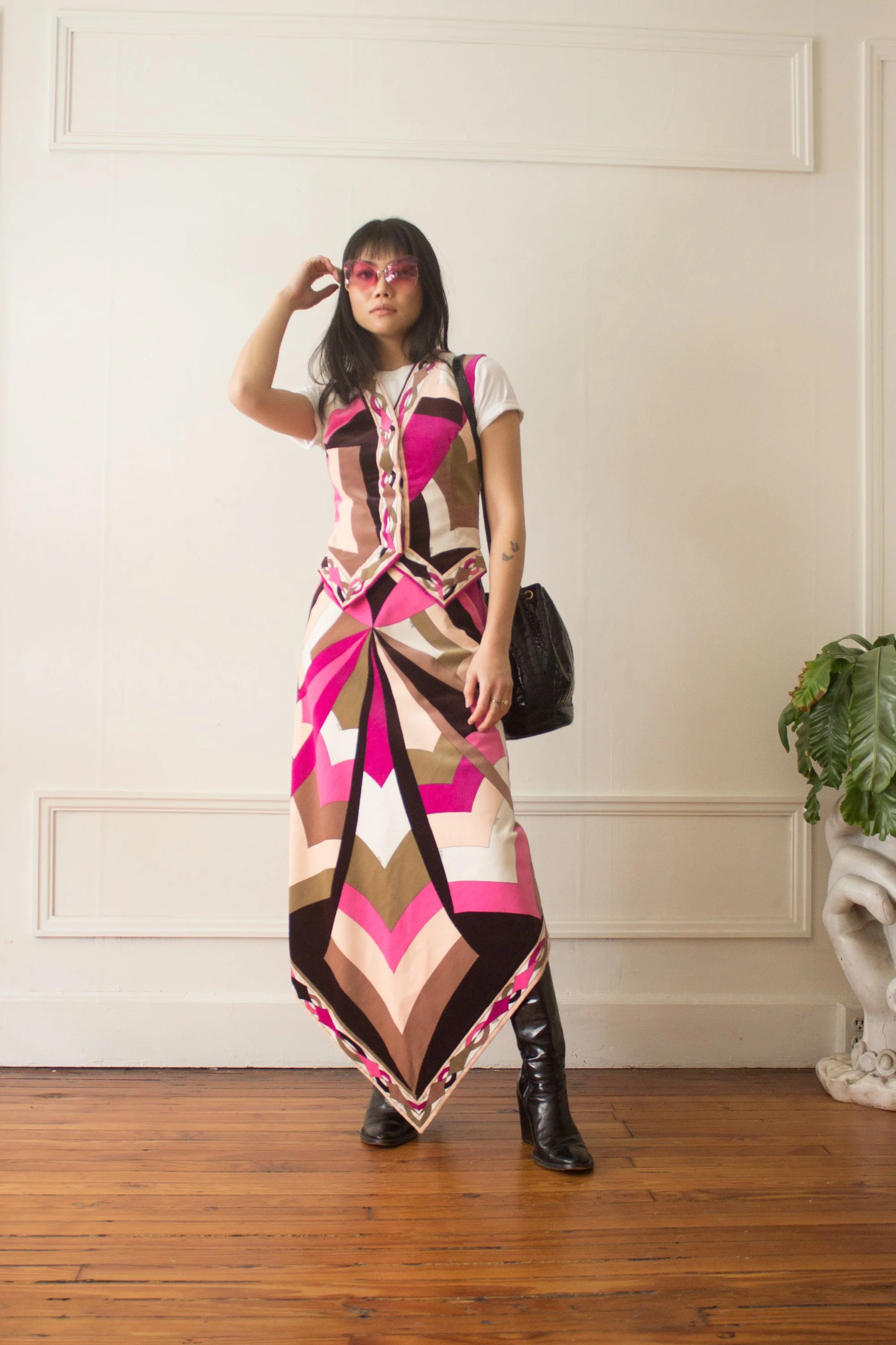 1960s Pucci Velvet Two Piece Ensemble — Wayward Collection